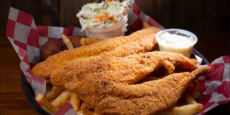 Fried Catfish Basket (4)